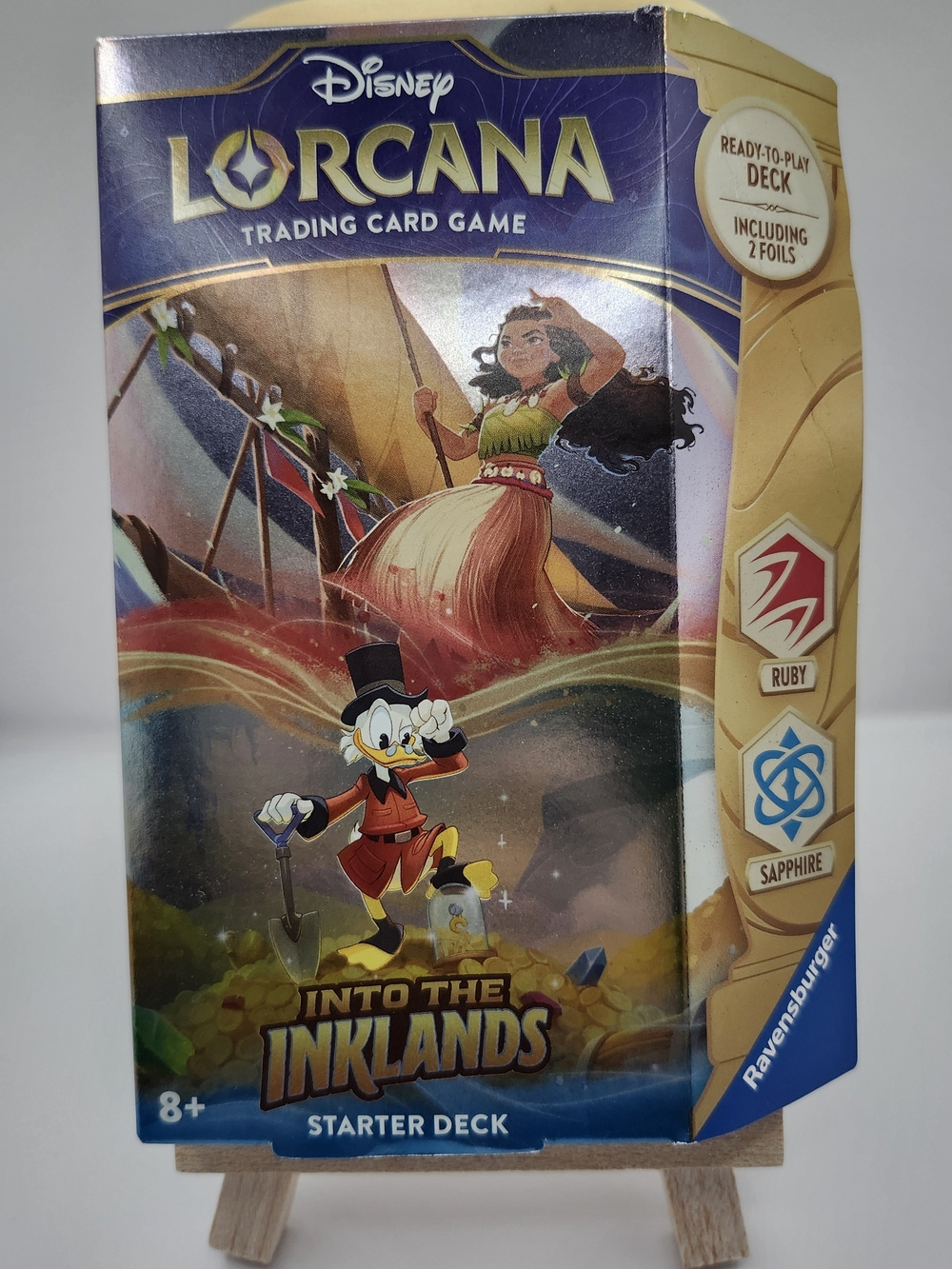 Disney Lorcana Into The Inklands Starter Deck - Ruby and Saphire